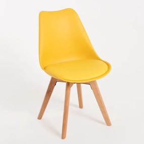 Cadeira Synk Basic - Amarelo