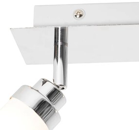 Projetor de banheiro moderno aço 2-luz IP44 - Japie Moderno