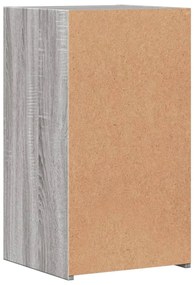 Mesas cabeceira 2pcs 35x34x65 cm derivados madeira cinza sonoma