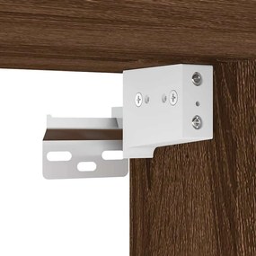 Armários de parede para garagem 2pcs derivados de madeira