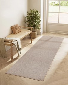 Tapete 80 x 200 cm em juta castanho camel