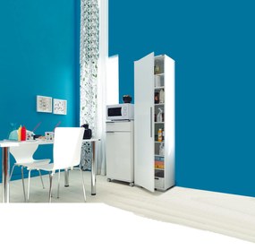 Armário Multiusos "Alto" - Branco - 50x187x35cm - Design Moderno