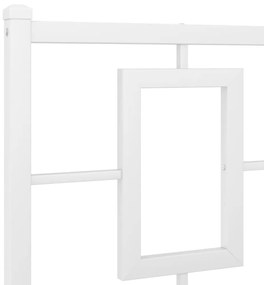 Cabeceira de cama 193 cm metal branco