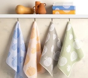Pano de cozinha felpo 50x50 cm - Panos cozinha 100% algodão 440 gr.- Lasa Home: Azul