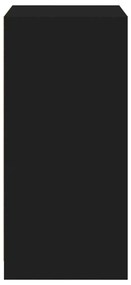 Roupeiro 48x41x102 cm derivados de madeira preto