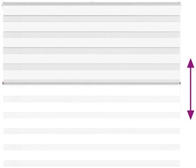 Cortina de zebra 160x150 cm largura do tecido 155,9cm poliéster