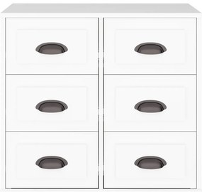 Aparador 70x35,5x67,5 cm derivados de madeira branco