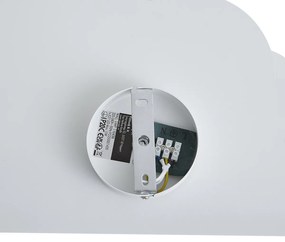 Candeeiro de Parede Infantil Nuvem Branca com Sol - Cloudy