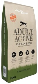 Ração premium cães Adult Active Chicken &amp; Fish 2 pcs 30 kg