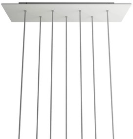 Kit de rosácea de teto retangular Rose-One XXL de 7 furos, 675 x 225 mm