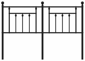 Cabeceira de cama 150 cm metal preto