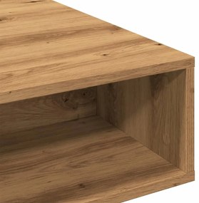 Mesa de centro 105x55x32 cm deriv. madeira carvalho artisiano