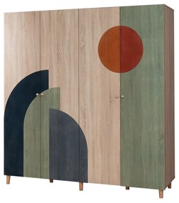 Guarda-roupa Loni – Sonomo – 180x192x52 cm