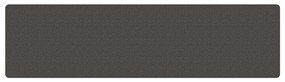 Tapete/passadeira 80x300 cm aspeto sisal antracite