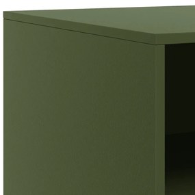 Móvel de TV 67x39x44 aço verde azeitona