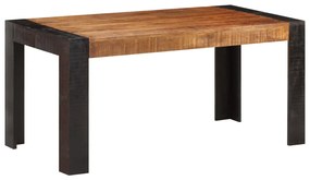 Mesa de jantar 160x80x76 cm madeira mangueira maciça