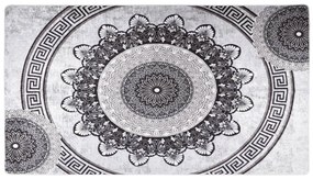 Tapete lavável antiderrapante 190x300 cm multicor