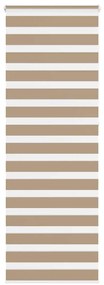 vidaXL Cortina de zebra 80x230 cm largura do tecido 75,9 cm poliéster