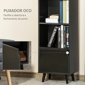 Estante Swuite - Preto - Design Nórdico