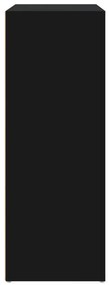 Aparador 60x31x84 cm derivados de madeira preto