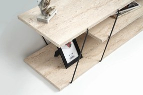 Móvel TV Canaz – Travertine Black – 120x33x30 cm