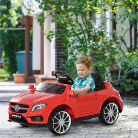 HOMCOM Carro Eléctrico Mercedes Benz GLA para Crianças acima de 3 Anos