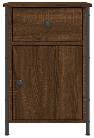Mesas cabeceira 2pcs 40x42x60cm deriv.madeira carvalho castanho