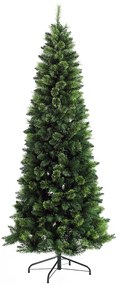 HOMCOM Árvore de Natal Artificial 180 cm Árvore de Natal com 648 Ramos Fácil de Montar e Base Desmontável de Aço Ø70x180 cm Verde