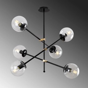 Chandelier Martı – Preto – 82 cm x 76 cm