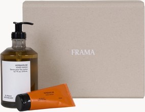 Caixa de presente para cuidados das mãos Herbarium (laranja, zimbro, rosa e ho wood), conjunto de 2