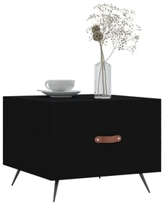 Mesa de centro 50x50x40 cm derivados de madeira preto