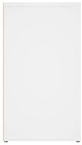 Aparador 80x30x54 cm derivados de madeira branco