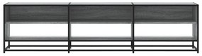 Móvel de TV 180x40x46 cm derivados de madeira cinzento sonoma