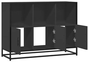 Aparador 100x35x76 cm derivados de madeira preto