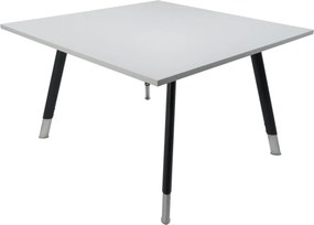 Mesa de Reuniões Hercules Cinza 1200x1200mm para Escritório