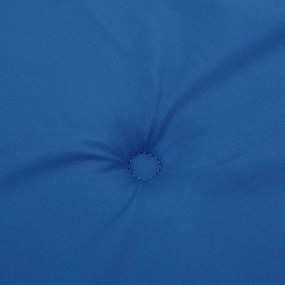 Almofadões p/ cadeiras jardim 2 pcs 50x50x4 cm oxford azul real