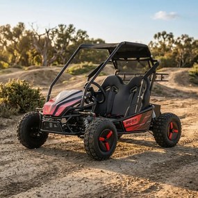 Buggy gasolina para crianças BUGGY 1500W ELÉCTRICO  2 Lugares Batería 60V 20Ah Vermelho