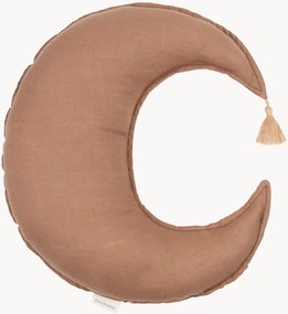 Almofada de linho bordada para crianças L1N0