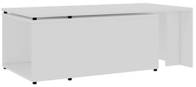 Mesa de centro 150x50x35 cm derivados de madeira branco