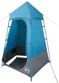 Tenda para sanita impermeável azul