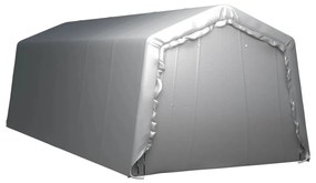 Tenda de armazenamento 300x750 cm aço cinzento