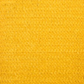 Para-sol estilo vela retangular 160 g/m² 4x6 m PEAD amarelo