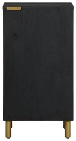 Aparador 40x33x75 cm derivados de madeira preto