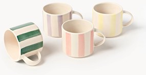 Hand-Painted Mugs Donald, Set of 4
