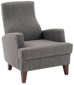 Cadeira Wing Kana – Cinzento Escuro – 76x91x87 cm