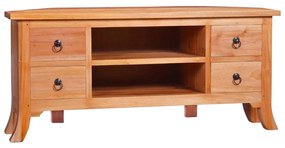 vidaXL Móvel de TV 100x40x45 cm madeira de mogno maciça