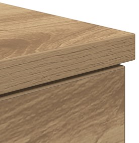Mesa vidaXL Artisan Carvalho 140x49x76 cm Madeira de engenharia