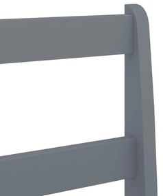 Cadeiras de jantar 2 pcs 40x46x99 cm pinho maciço cinzento