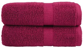 Toalhas de bidé premium SOLUND 2 pcs 30x50 cm 600 gsm bordô