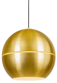 Candeeiro de suspensão retro dourado 40 cm - SLICE Art Deco,Design,Moderno,Retro